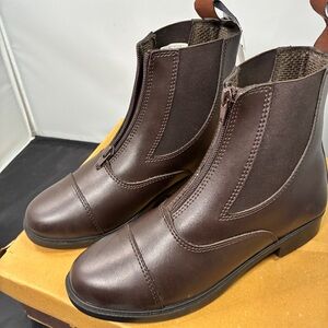 Requisite Darwen Jodhpur Horse Riding Boots, Womens Boots US 7, Brown, New PC3